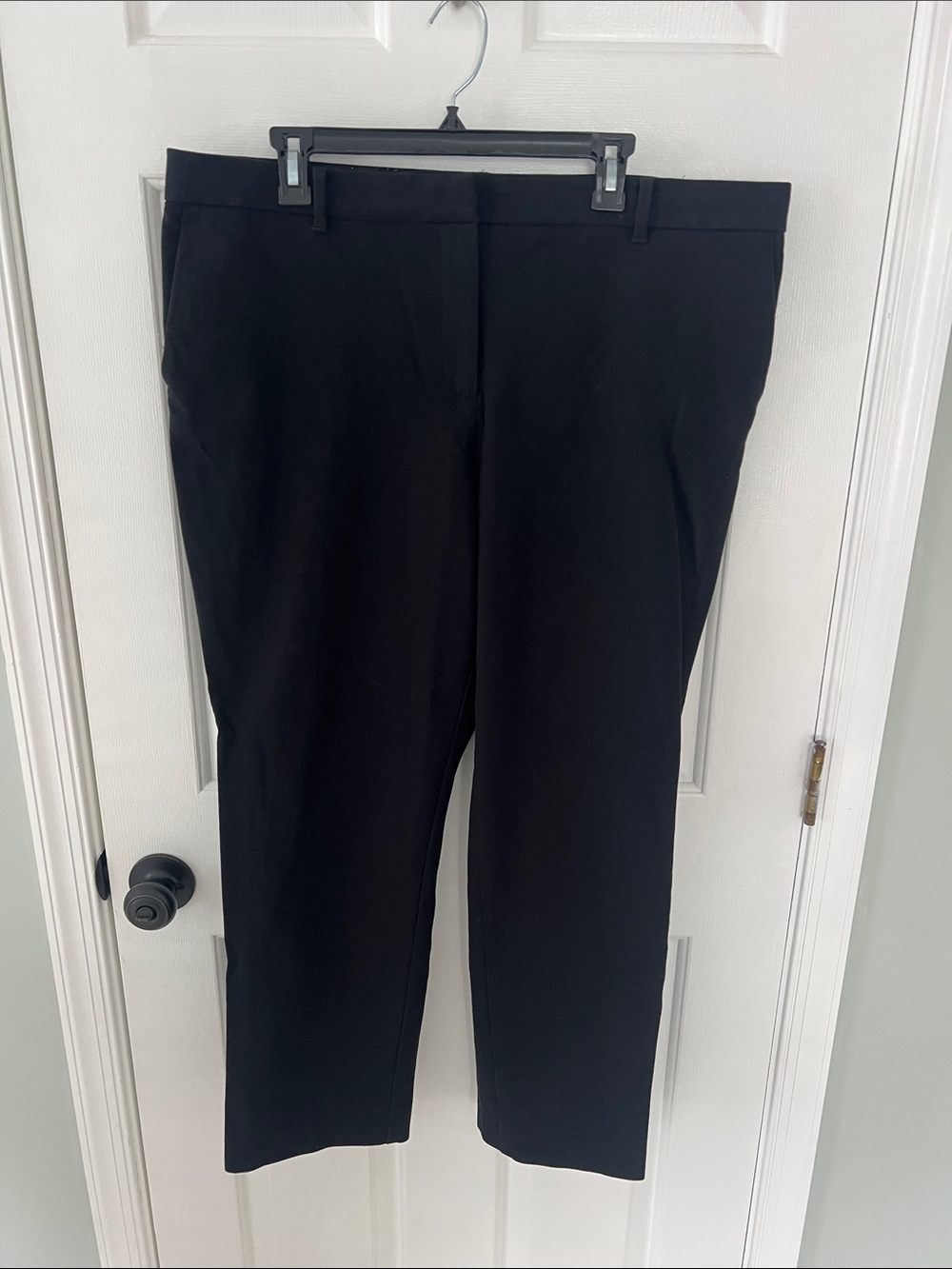 Ann Taylor curvy fit (18tall) Black Women's ankle Dress Pants